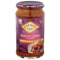 Patak's Curry Simmer Simmers Sauce Rogan Josh - 15 Ounce