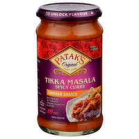 Patak's Spicy Tikka Masala Curry Simmer Sauce - 15 Ounce