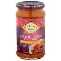 Patak's Curry Simmer Simmers Sauce Spicy Butter Chicken - 15 Ounce