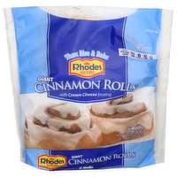 Rhodes Bake N Serv Giant Cinnamon Rolls - 6.083 Ounce - 6 Count
