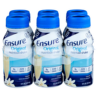 Ensure Vanilla Original Nutrition Shake - 8 Fluid Ounce - 6 Count