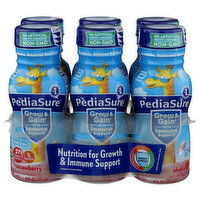 PediaSure Shake, Strawberry - 6 Count