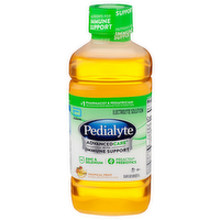 Pedialyte Advanced Care Tropical Fruit Electrolyte Solution - 33.8 Fluid Ounce