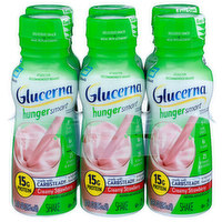 Glucerna Shake, Classic Strawberry - 6 Each