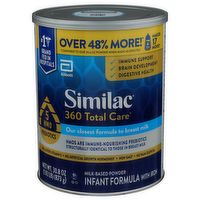 Similac Infant Formula With Iron, Milk-Based Powder - 30.8 Ounce