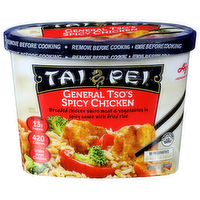 Tai Pei Breaded Chicken White Meat & Vegetables In Spicy Sauce With Fried Rice General Tso's - 11 Ounce