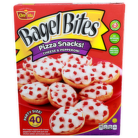 Ore Ida Bagel Bites Cheese & Pepperoni Pizza Snacks! - 0.778 Ounce - 40 Count