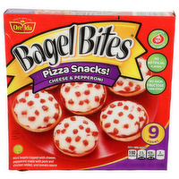 Ore Ida Cheese & Pepperoni Bagel Bites Pizza Snacks! - 0.778 Ounce - 9 Count