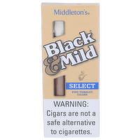 Middleton's Black & Mild Pipe-Tobacco Cigars - 5 Count