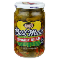 Best Maid Fresh Pack Baby Dills - 24 Fluid Ounce