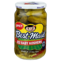 Best Maid Spicy Fresh Pack Baby Koshers - 24 Fluid Ounce