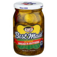 Best Maid Bread-N-Butters Jalapeno - 16 Fluid Ounce