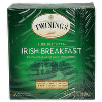 Twinings Of London Irish Breakfast Pure Black Tea - 0.071 Ounce - 50 Count