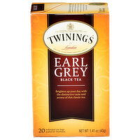 Twinings Of London Black Tea Earl Grey - 0.071 Ounce - 20 Count