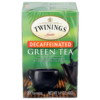 Twinings Of London Decaffeinated Green Tea - 0.071 Ounce - 20 Count