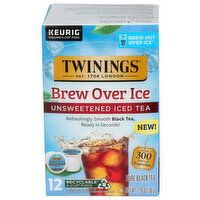 TWININGS OF LONDON Black Kcup Unsweetened Iced Tea - 0.105 Ounce - 12 Count