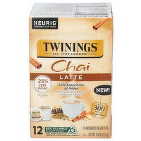TWININGS OF LONDON Chai Kcup Latte - 0.375 Ounce - 12 Count
