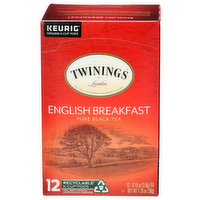 Twinings Of London Black Tea K-Cup English Breakfast - 0.105 Ounce - 12 Count