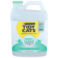 Purina Tidy Cats Free & Clean Multi-Cat Clumping Litter - 20 Pound