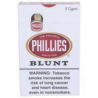 Phillies Blunt Cigars - 5 Count