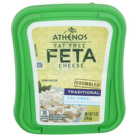 Athenos Feta Cheese Traditional Crumbled - 5 Ounce