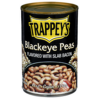 Trappey's Flavored With Slab Bacon Real Cajun Style Blackeye Peas - 15 Ounce