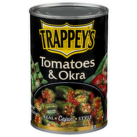 Trappey's Tomatoes & Okra - 14.5 Ounce