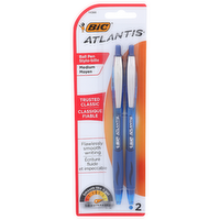 Bic Atlantis Medium Ball Pen - 2 Count