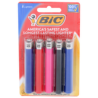 Bic Classic Lighters - 5 Count