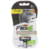 Bic Flex 4 Razors - 3 Count
