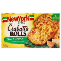 New York Ny Ciabatta Rolls Cheese - 10 Ounce