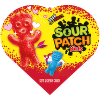 Sour Patch Kids Sour Patch Kids Assorted Soft & Chewy Valentines Day Candy, Heart Shaped Box - 6.8 Ounce