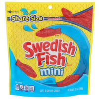 Swedish Fish Brand SWEDISH FISH Soft & Chewy Mini Candy - 12 Ounce