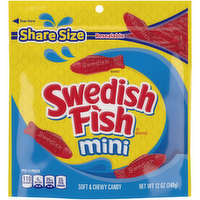 SWEDISH FISH Mini Soft & Chewy Candy - 12 Ounce
