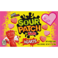Sour Patch Kids Candy, Soft & Chewy, Hearts