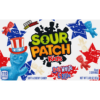 Sour Patch Kids Sour Patch Kids Variety Red, White & Blue Soft & Chewy Candy - 3.09 Ounce