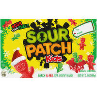 SOUR PATCH KIDS Assorted Soft & Chewy Holiday Candy - 3.1 Ounce