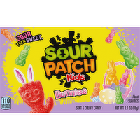 Sour Patch Kids Bunnies Soft & Chewy Easter Candy - 3.1 Ounce