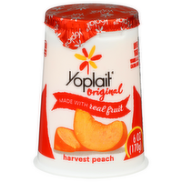 Yoplait Original Harvest Peach Low Fat Yogurt - 6 Ounce
