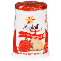 Yoplait Strawberry Banana Original Low Fat Yogurt - 6 Ounce