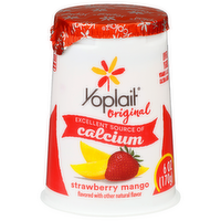 Yoplait Original Strawberry Mango Low Fat Yogurt - 6 Ounce