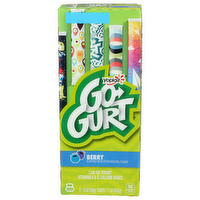 Yoplait Go Gurt Berry Low Fat Yogurt - 2 Ounce - 8 Count