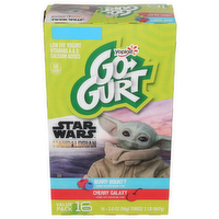 Yoplait Go Gurt Berry Bounty Cherry Galaxy Star Wars The Mandalorian - 0.125 Ounce - 16 Count