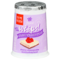 Yoplait Whips! Cherry Cheesecake Light & Fluffy Lowfat Yogurt Mousse - 4 Ounce