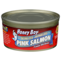 Honey Boy Skinless • Boneless Pink Salmon - 6 Ounce