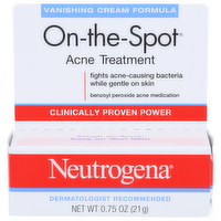 Neutrogena Vanishing Cream Formula Acne Treatment - 0.75 Ounce