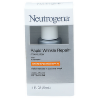Neutrogena With Sunscreen Broad Spectrum Spf 30 Rapid Wrinkle Repair Moisturizer - 1 Fluid Ounce