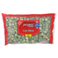 Pictsweet Farms Giant Size Cut Okra - 80 Ounce