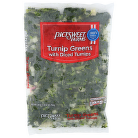 Pictsweet Farms With Diced Turnips Turnip Greens - 28 Ounce