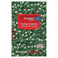 Pictsweet Farms Turnip Greens With Diced Turnips - 28 Ounce